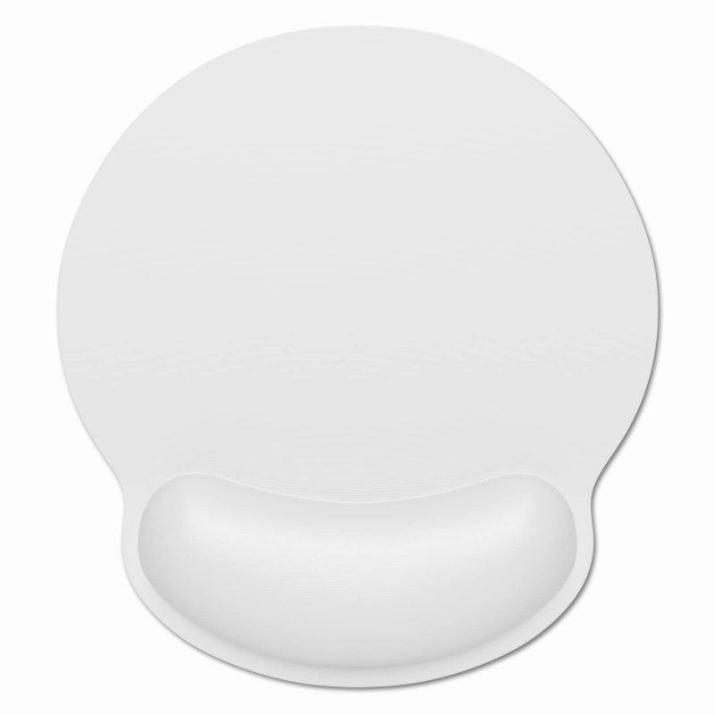 Dapesuom Ergonomic Mouse Pad with Wrist Support  Comfortable Memory Foam Wrist Rest for Easy Typing Pain Relief  Cute Computer Gaming Desktop Mouse Mat with Non-Slip Base for Laptop  Office  Gray - Image 1